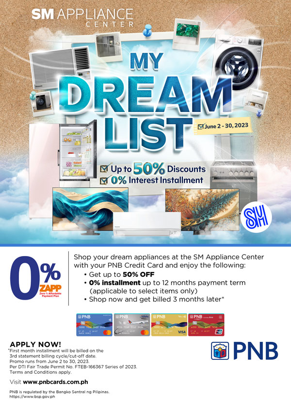 Sm appliance installment sales