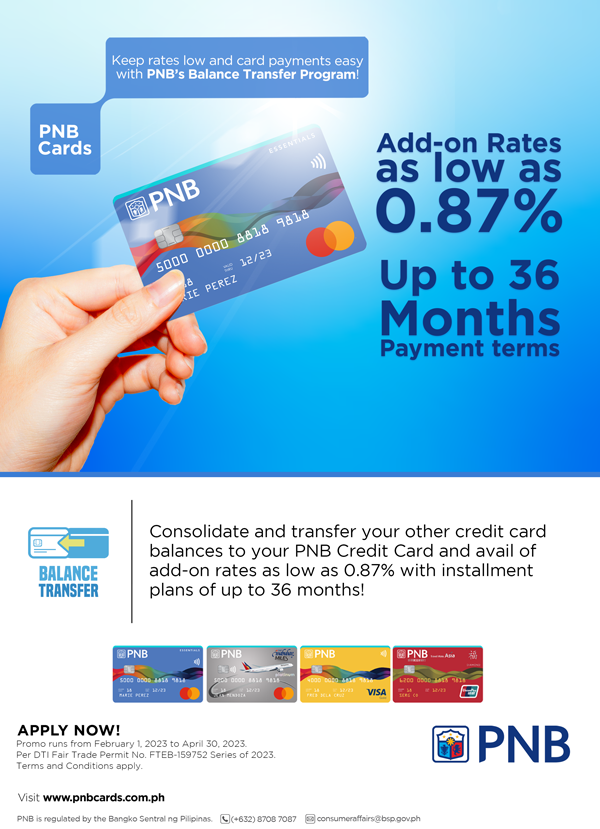 PNB Credit Cards Home