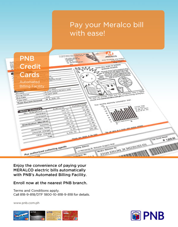 Pay your Meralco bill with ease!